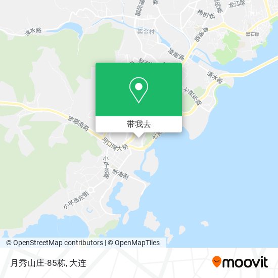 月秀山庄-85栋地图