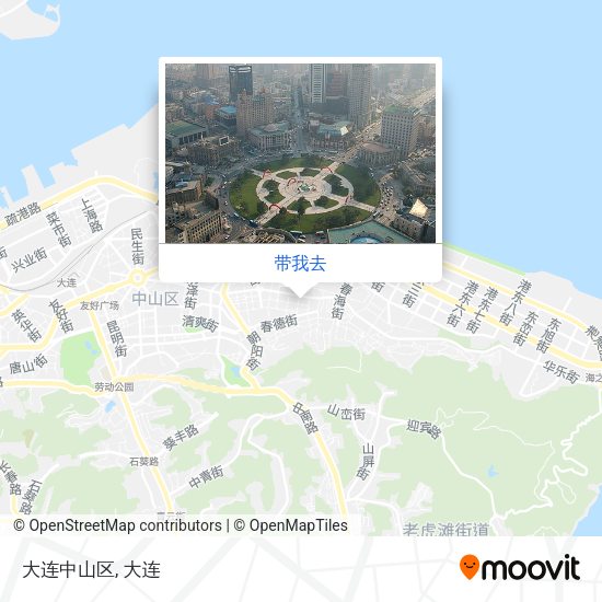 大连中山区地图