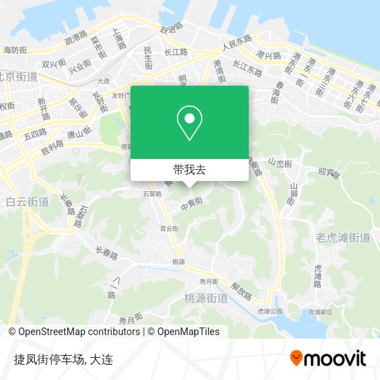 捷凤街停车场地图