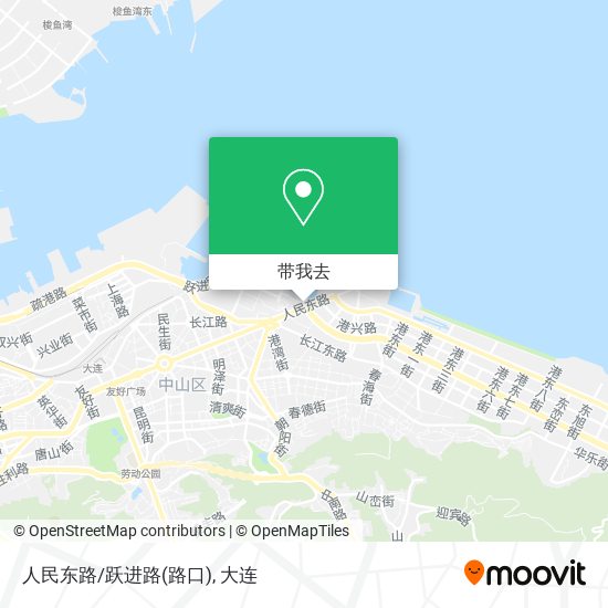 人民东路/跃进路(路口)地图