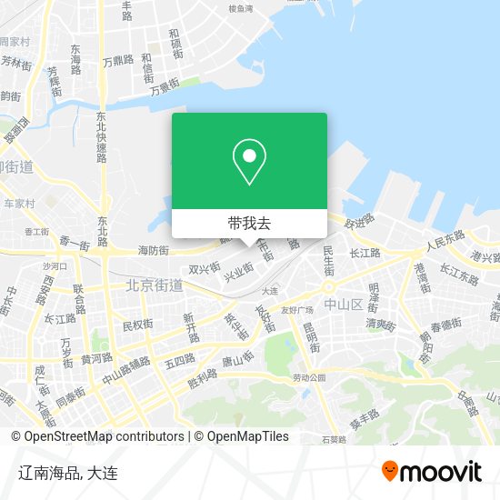 辽南海品地图