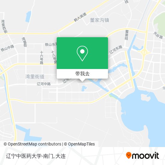 辽宁中医药大学-南门地图