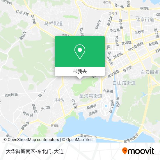 大华御庭南区-东北门地图