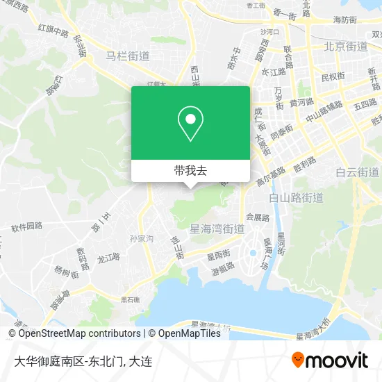 大华御庭南区-东北门地图