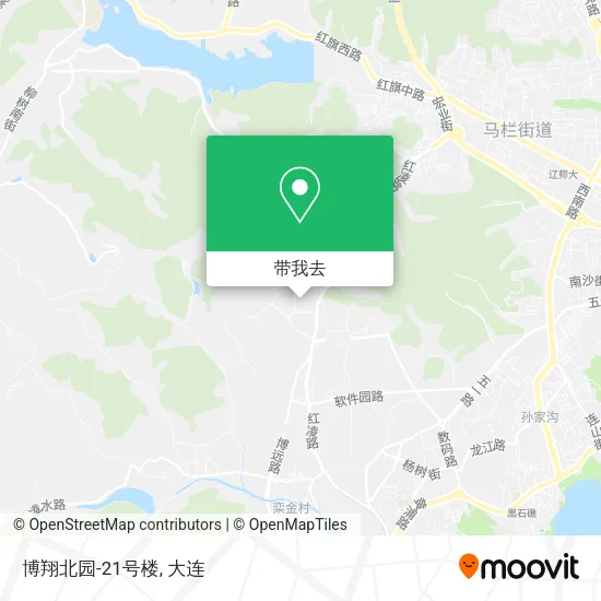 博翔北园-21号楼地图