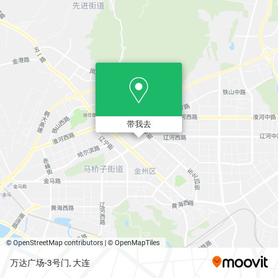 万达广场-3号门地图