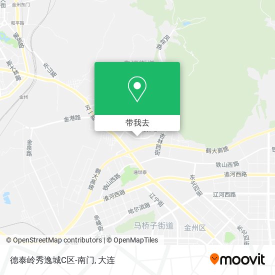 德泰岭秀逸城C区-南门地图