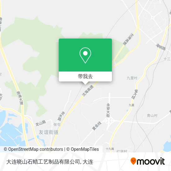 大连晓山石蜡工艺制品有限公司地图