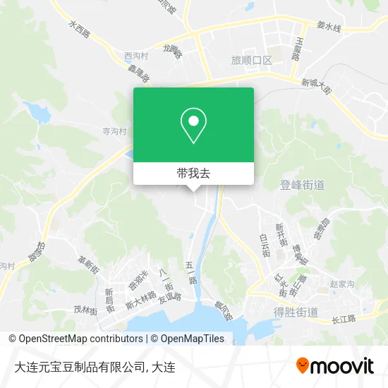 大连元宝豆制品有限公司地图