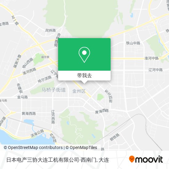 日本电产三协大连工机有限公司-西南门地图