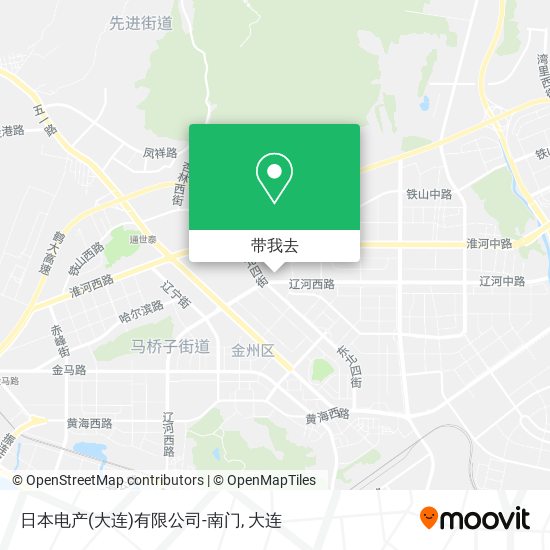 日本电产(大连)有限公司-南门地图