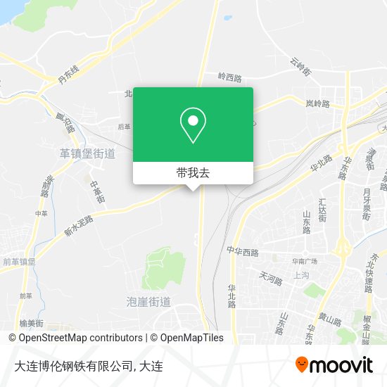 大连博伦钢铁有限公司地图