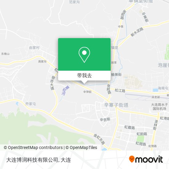 大连博润科技有限公司地图