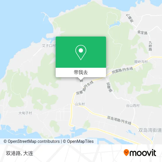 双港路地图