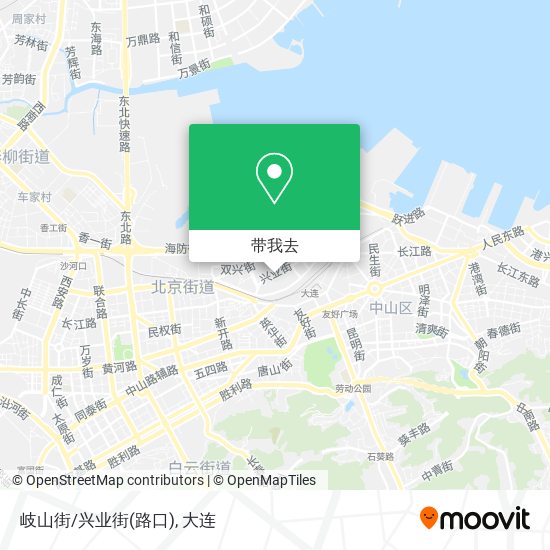 岐山街/兴业街(路口)地图