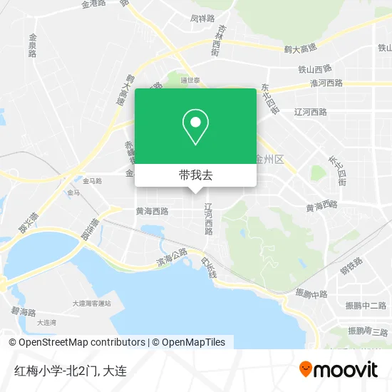 红梅小学-北2门地图
