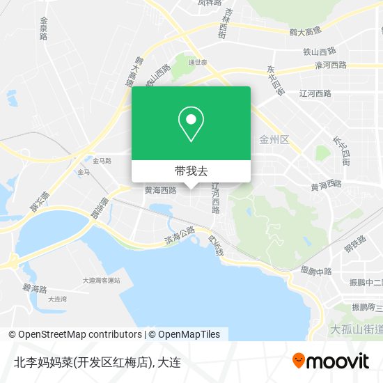 北李妈妈菜(开发区红梅店)地图
