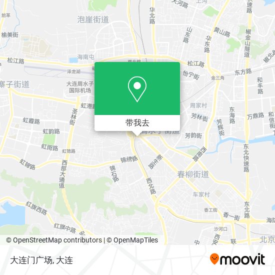 大连门广场地图