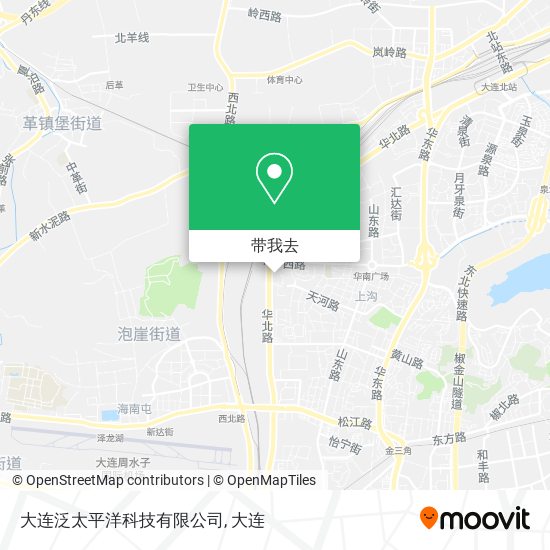 大连泛太平洋科技有限公司地图