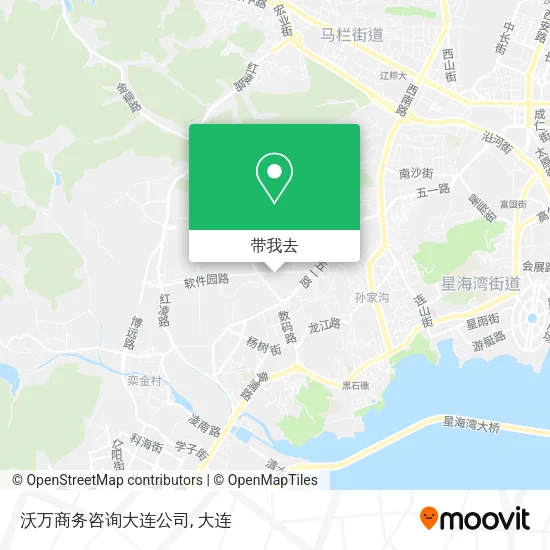 沃万商务咨询大连公司地图