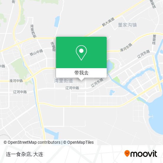 连一食杂店地图
