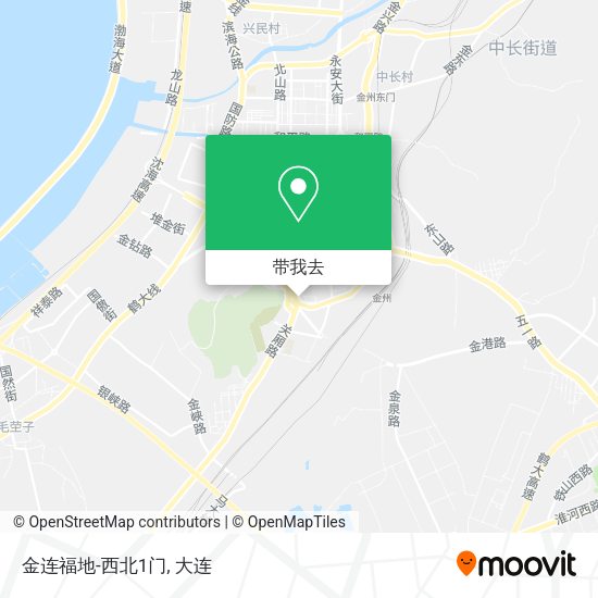 金连福地-西北1门地图