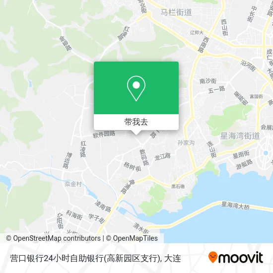 营口银行24小时自助银行(高新园区支行)地图