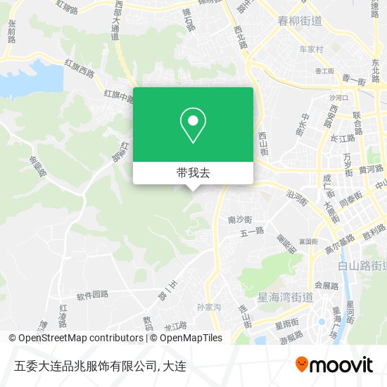 五委大连品兆服饰有限公司地图