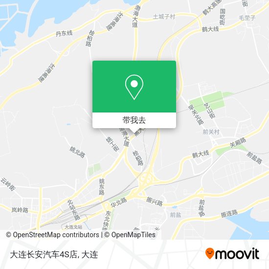 大连长安汽车4S店地图