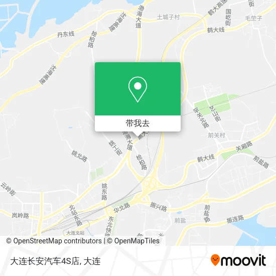 大连长安汽车4S店地图