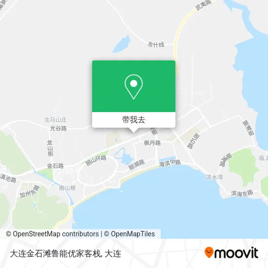 大连金石滩鲁能优家客栈地图