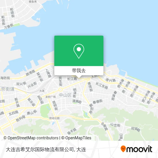 大连吉希艾尔国际物流有限公司地图
