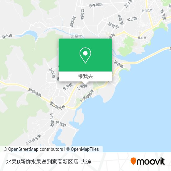 水果D新鲜水果送到家高新区店地图