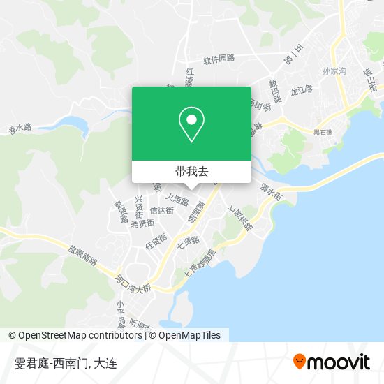 雯君庭-西南门地图