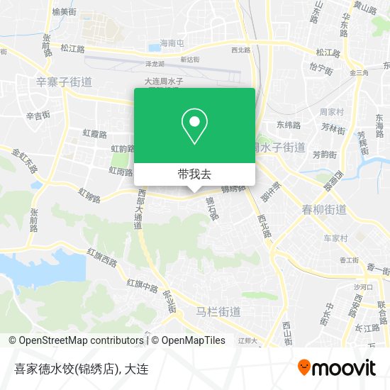 喜家德水饺(锦绣店)地图