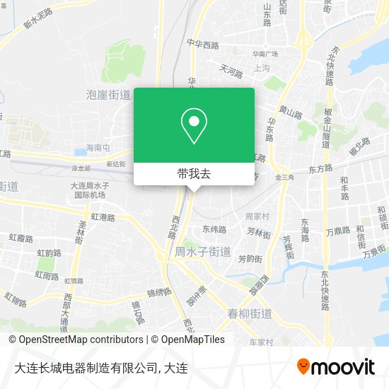 大连长城电器制造有限公司地图