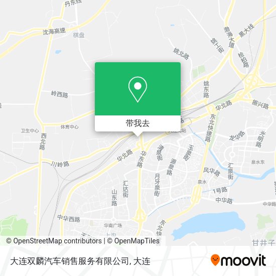 大连双麟汽车销售服务有限公司地图