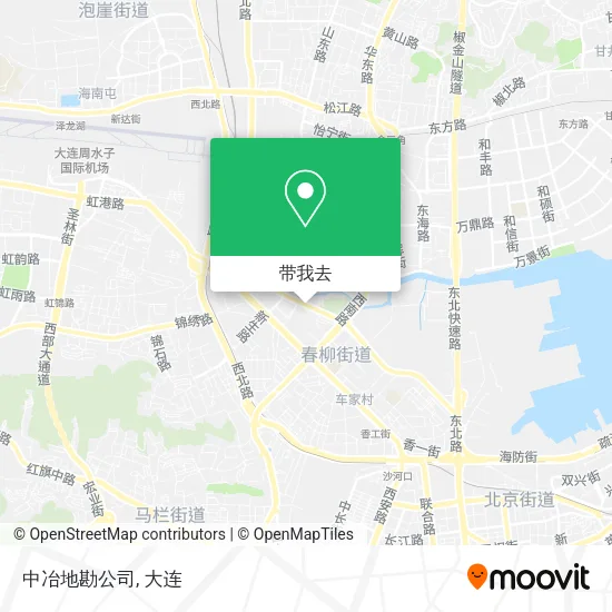 中冶地勘公司地图