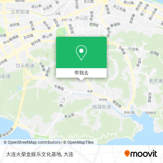 大连火柴盒娱乐文化基地地图