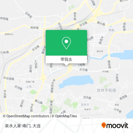 泉水人家-南门地图