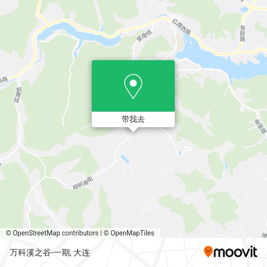 万科溪之谷-一期地图