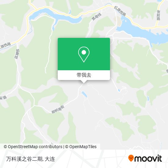 万科溪之谷二期地图