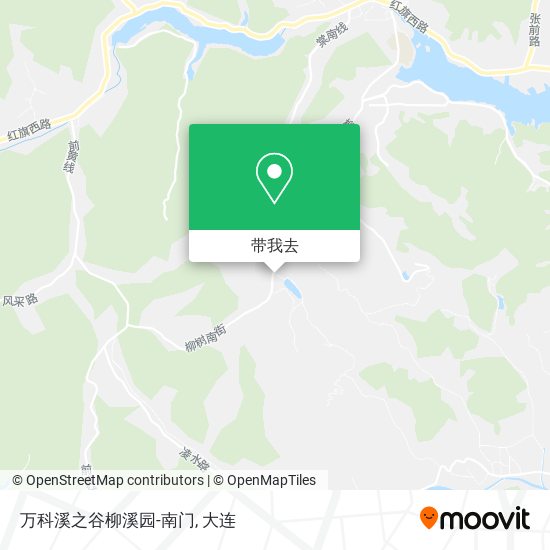 万科溪之谷柳溪园-南门地图