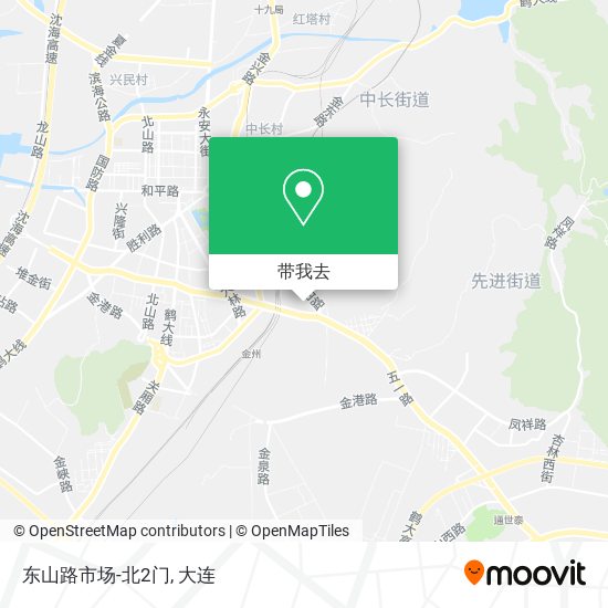 东山路市场-北2门地图