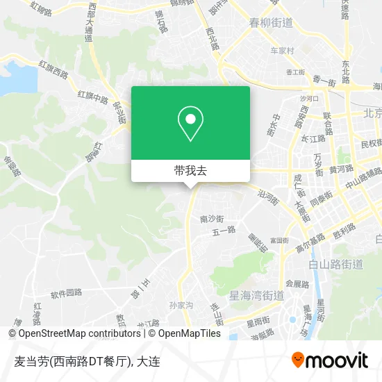 麦当劳(西南路DT餐厅)地图