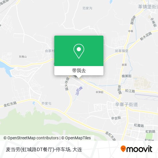麦当劳(虹城路DT餐厅)-停车场地图