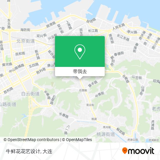牛鲜花花艺设计地图