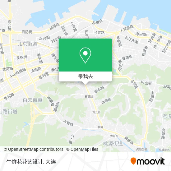 牛鲜花花艺设计地图