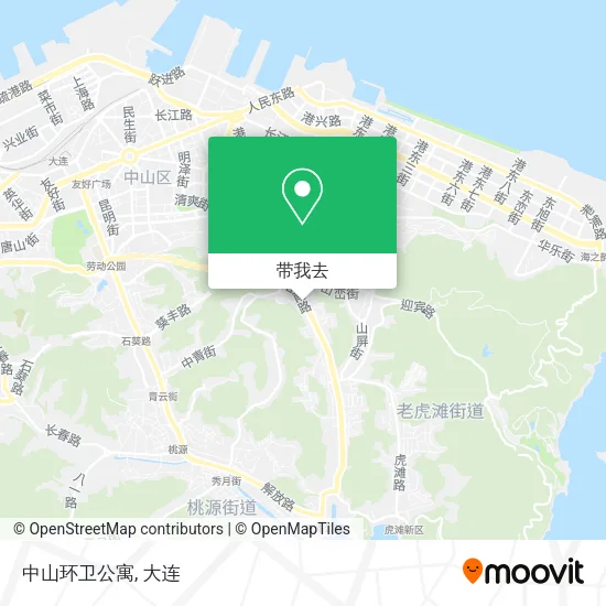 中山环卫公寓地图