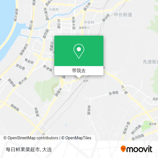 每日鲜果菜超市地图